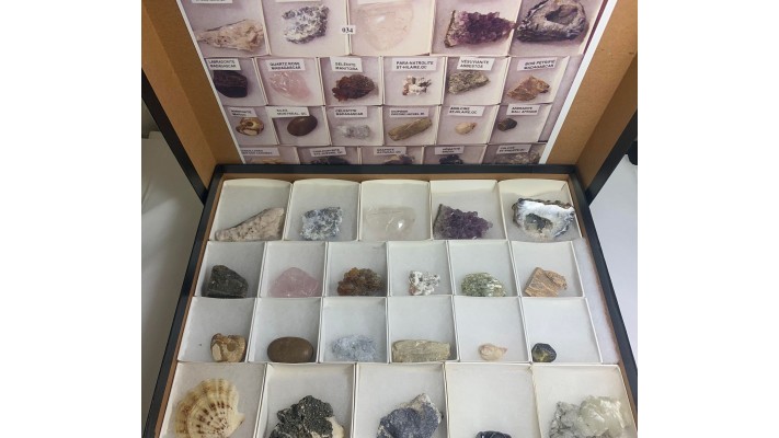 Collection de minéraux internationale